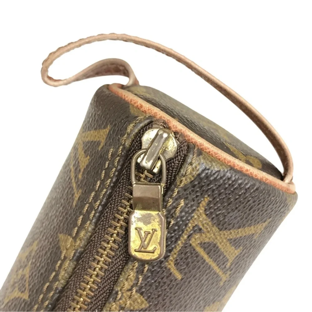 Louis Vuitton Brown Monogram Canvas Cosmetic Pouch